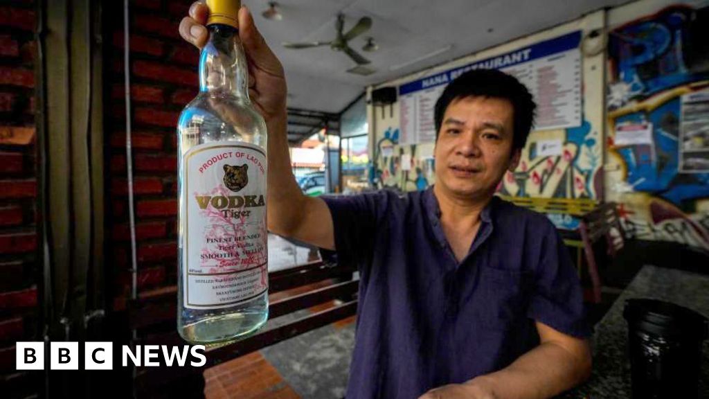 Australia warns travellers against Laos liquors Tiger Vodka and Tiger Whisky