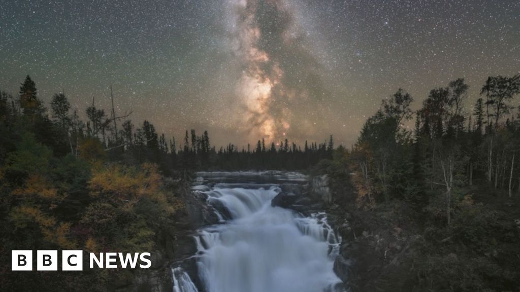 The journey to photograph Milky Way over a remote Saskatchewan waterfall