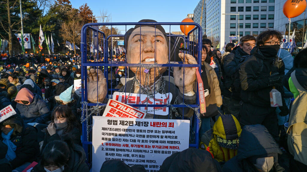 South Korea's parliament impeaches President Yoon Suk Yeol over failed martial law bid