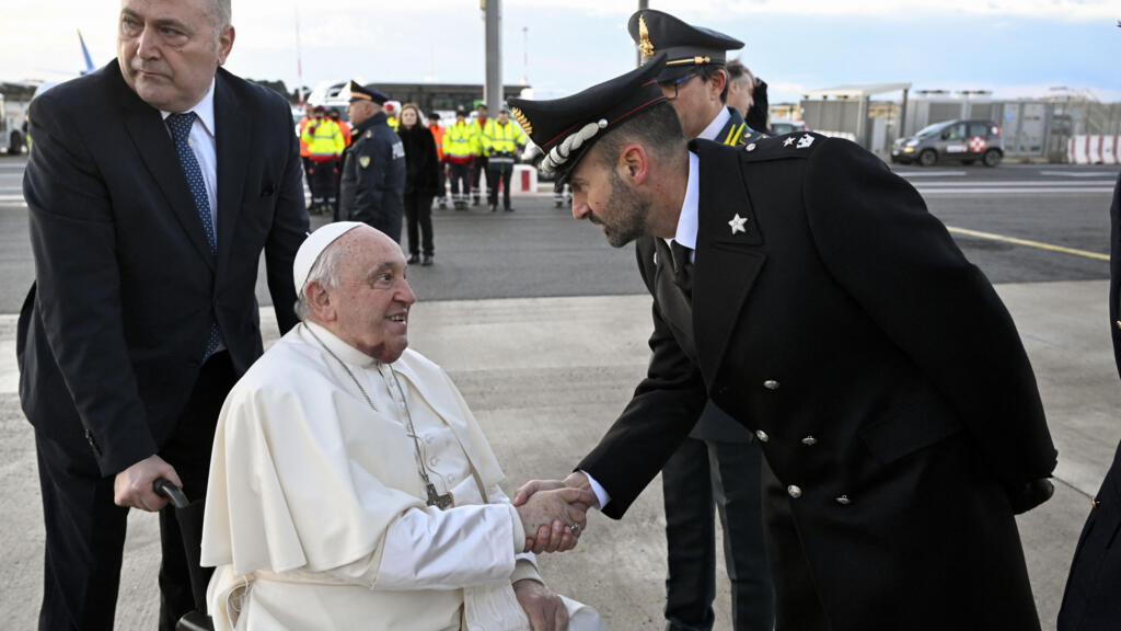 Pope Francis touches down in Corsica for first papal visit