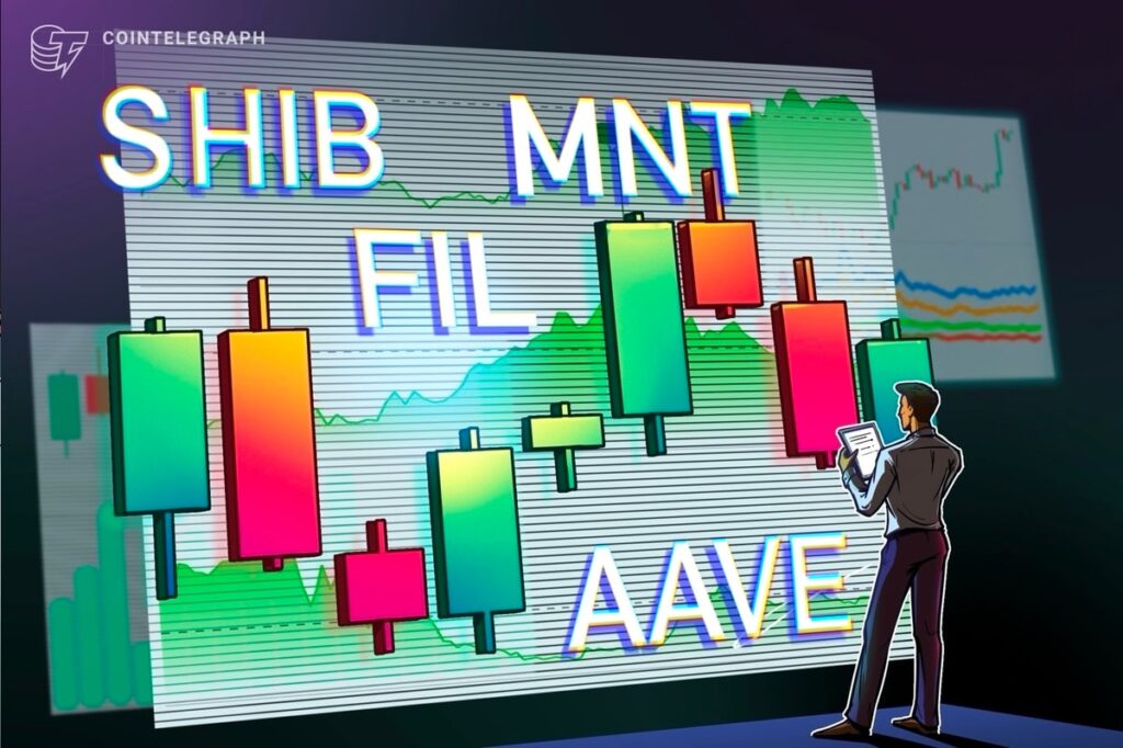 Bitcoin price move toward $100K0 opens doors for SHIB, FIL, MNT, AAVE