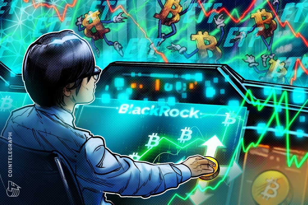 BlackRock’s Bitcoin ETF tops 500K BTC holdings worth $48B