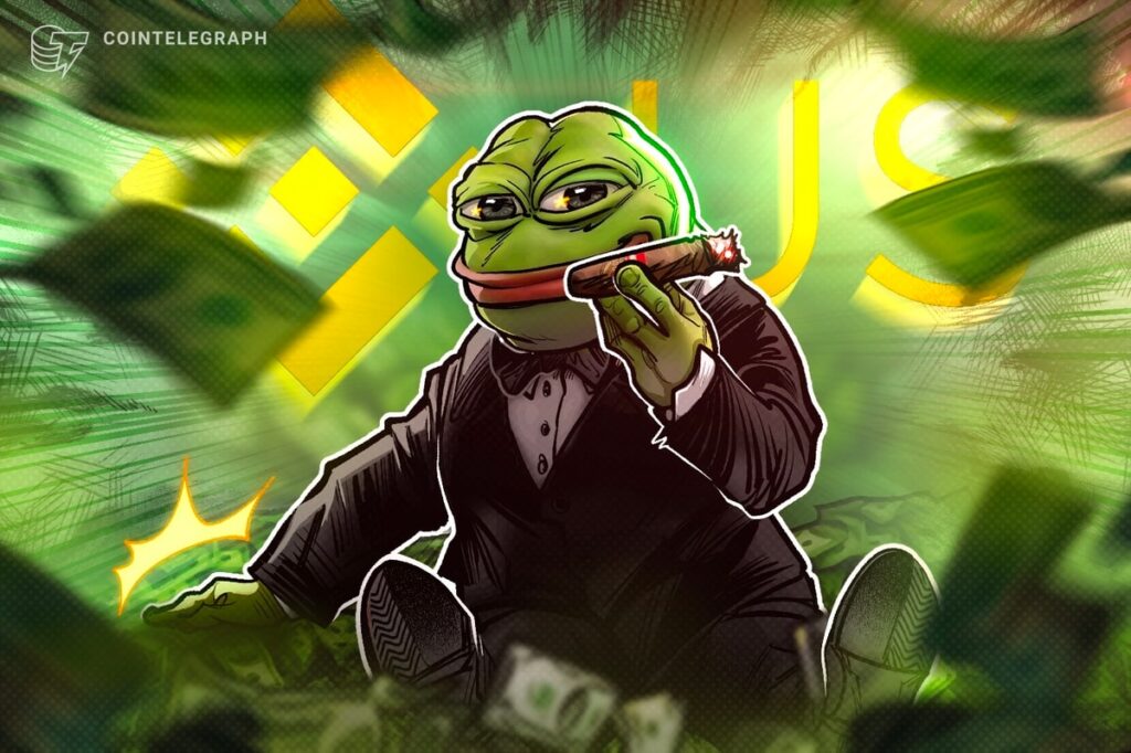 Binance.US lists PEPE as crypto exchanges vie for memecoin market