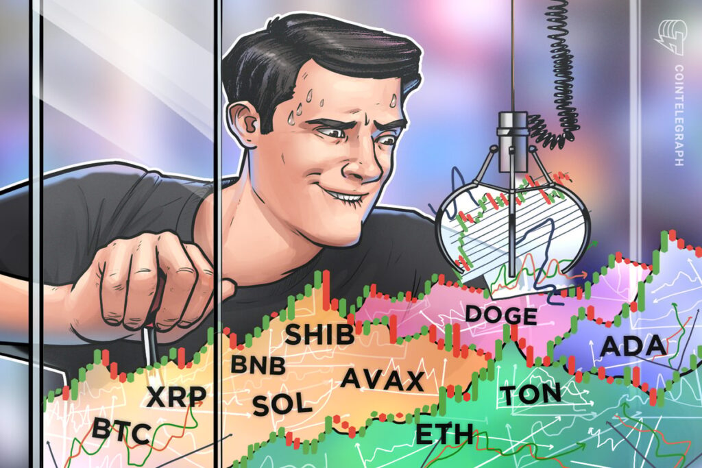 BTC, ETH, XRP, SOL, BNB, DOGE, ADA, AVAX, TON, SHIB