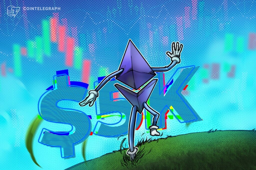 Ether to $5K on fractals, BlackRock ETH ETF holdings 2x with $500M buy