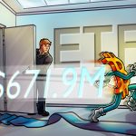 Bitcoin ETFs hit by record $671.9M outflows in 1 day