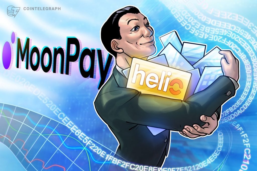 Crypto payments firm MoonPay mulls $150M Helio acquisition: Report