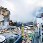 Explosion hits block of flats in The Hague