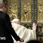 Pope Francis opens Holy Door at St Peter’s Basilica to kick off special jubilee year