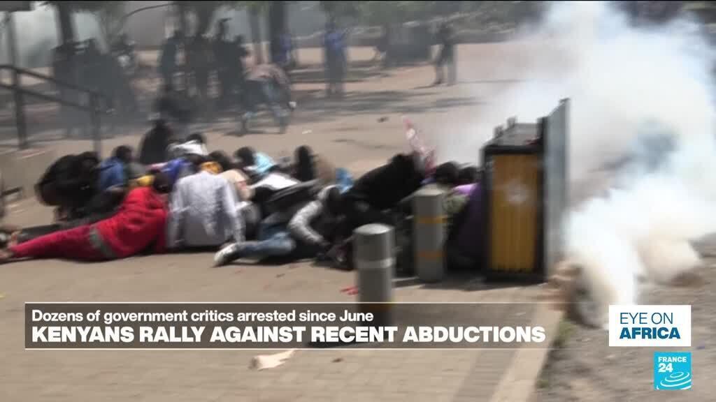 Kenya detains protesters rallying against recent abductions