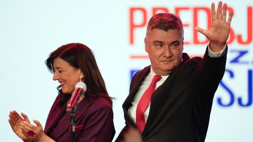 Croatia's Milanovic looks set for reelection, but fails to avoid run-off