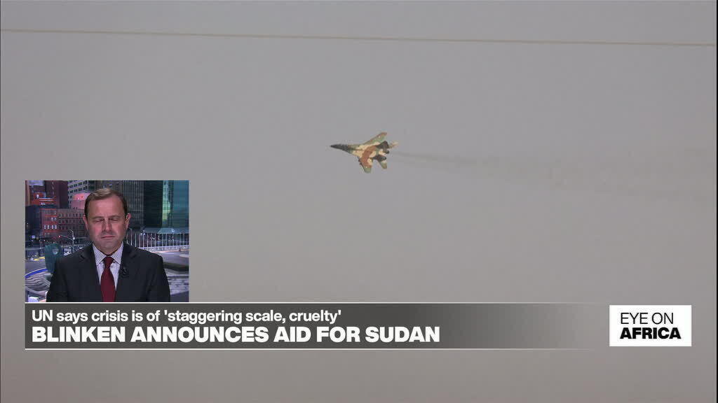 Blinken announces aid for Sudan