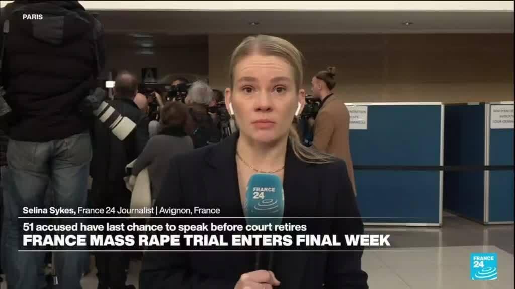 Ex-husband in French mass rape trial asks for 'forgiveness' from his family