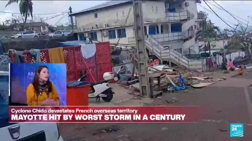 Cyclone Chido: Mayotte hit by worst storm in a century