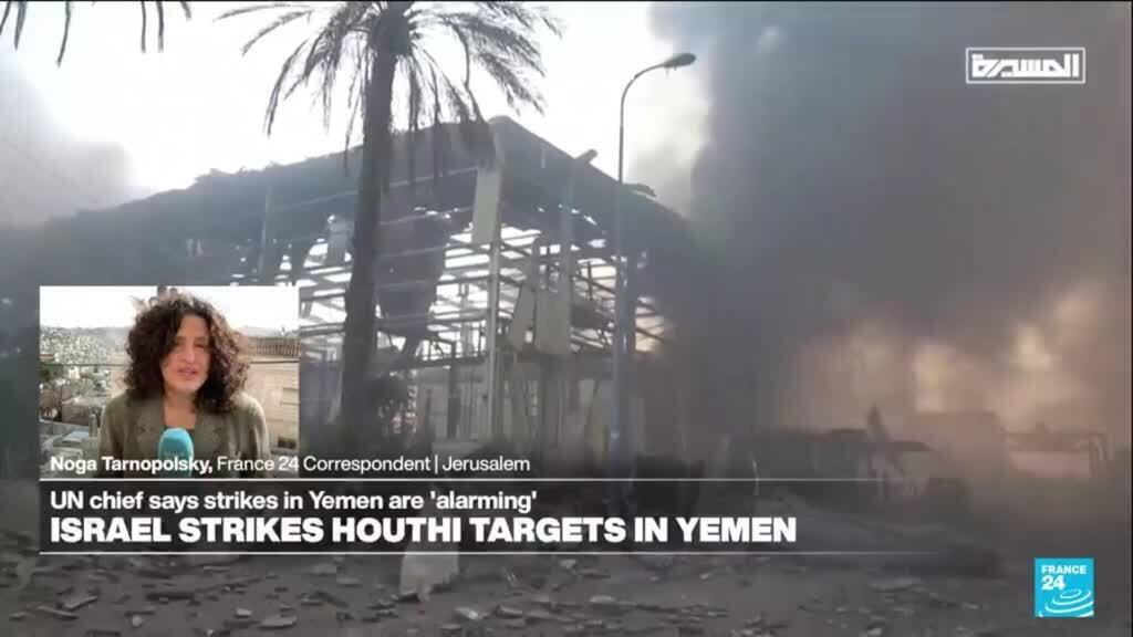 Israeli strikes hit Yemen as Netanyahu fires warning