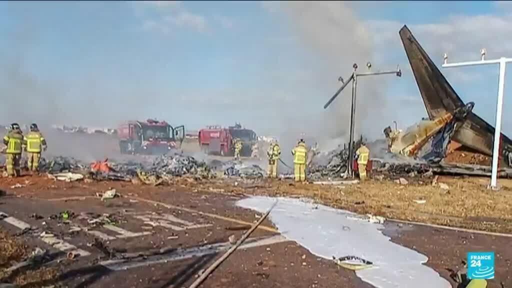 South Korean airliner crash all but two passengers on board