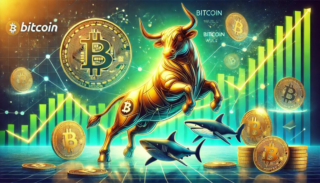 Bitcoin Bull Run Continues As Sharks & Whales See 10% Jump