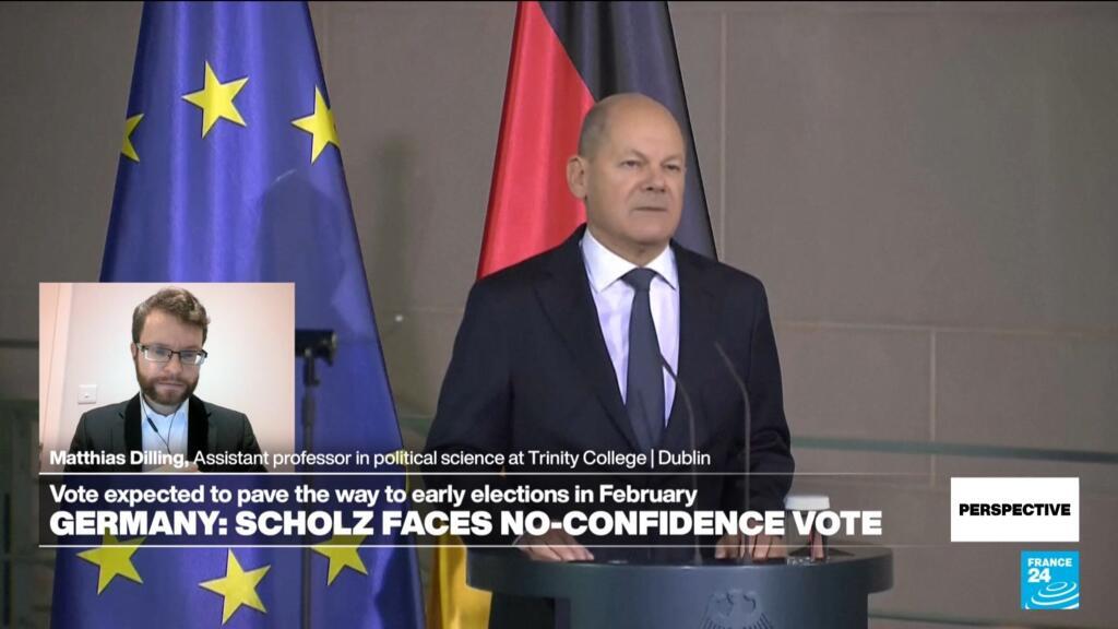 Scholz faces confidence vote: German politics seeing 'period of tremendous change'