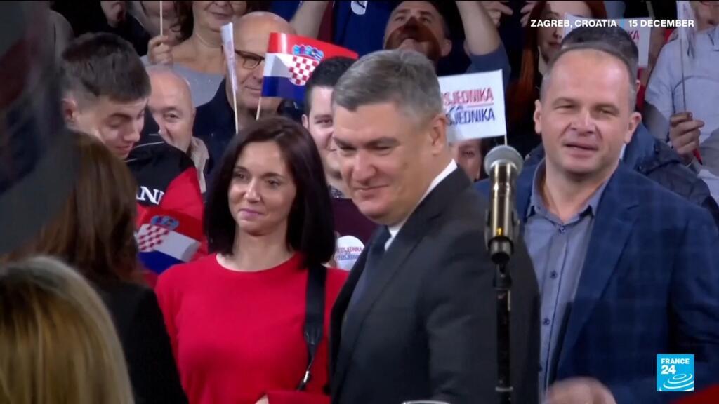 Croatia's President Milanovic faces off against ruling party candidate