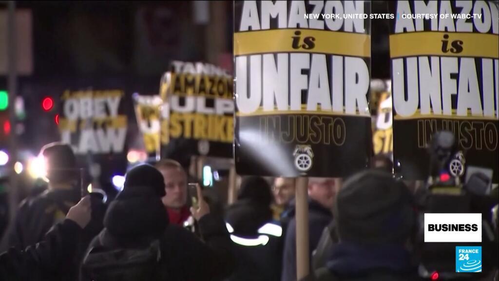 Amazon workers strike days ahead of Christmas