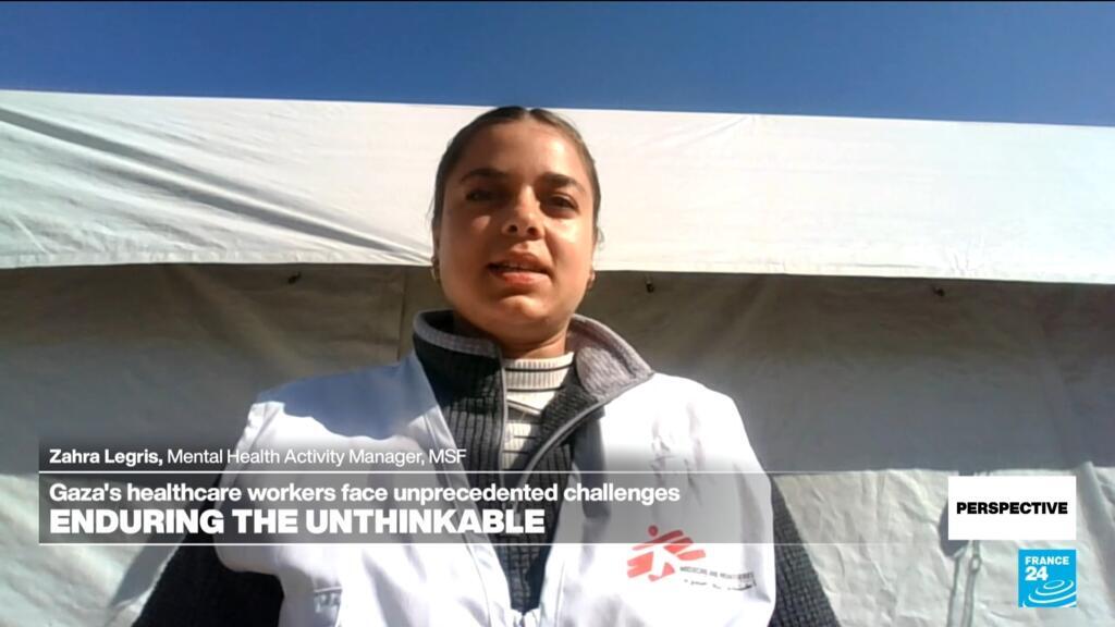 Gaza mental healthcare worker Zahra Legris on helping people traumatised by war