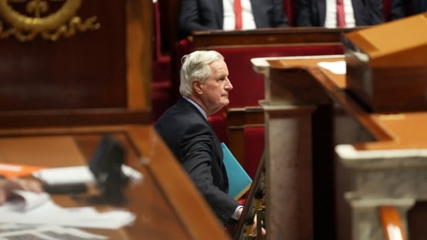 French lawmakers vote to oust Michel Barnier-led government