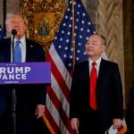 SoftBank to make $100B US investment in the U.S., Trump announces with CEO by his side