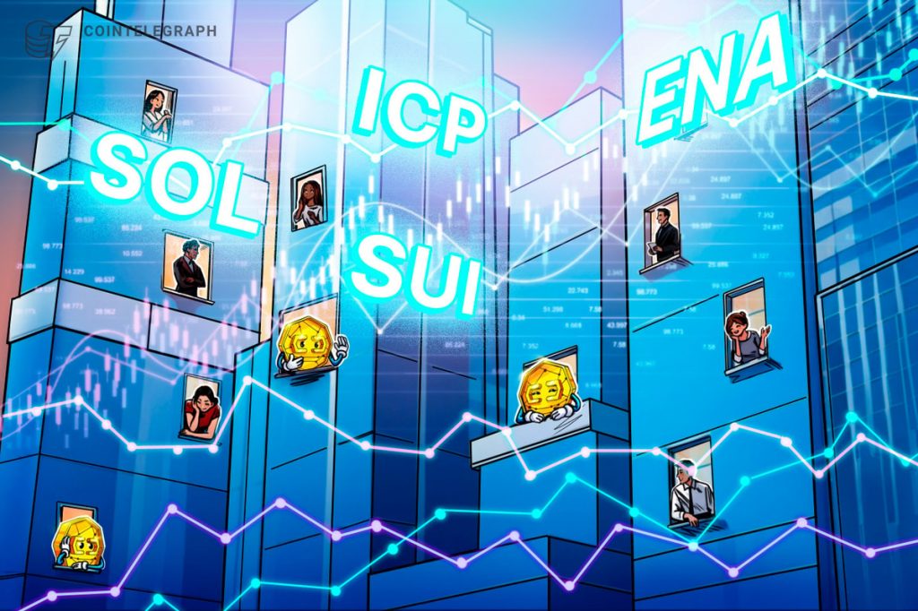 Bitcoin price move above $100K could pull SOL, SUI, ICP and ENA higher