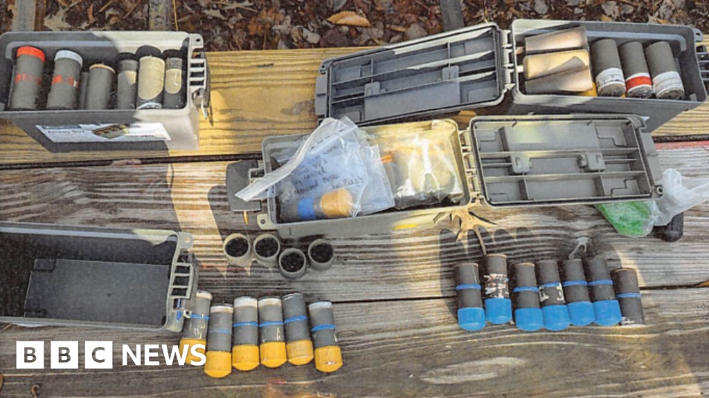 FBI finds largest explosive cache on a Virginia farm