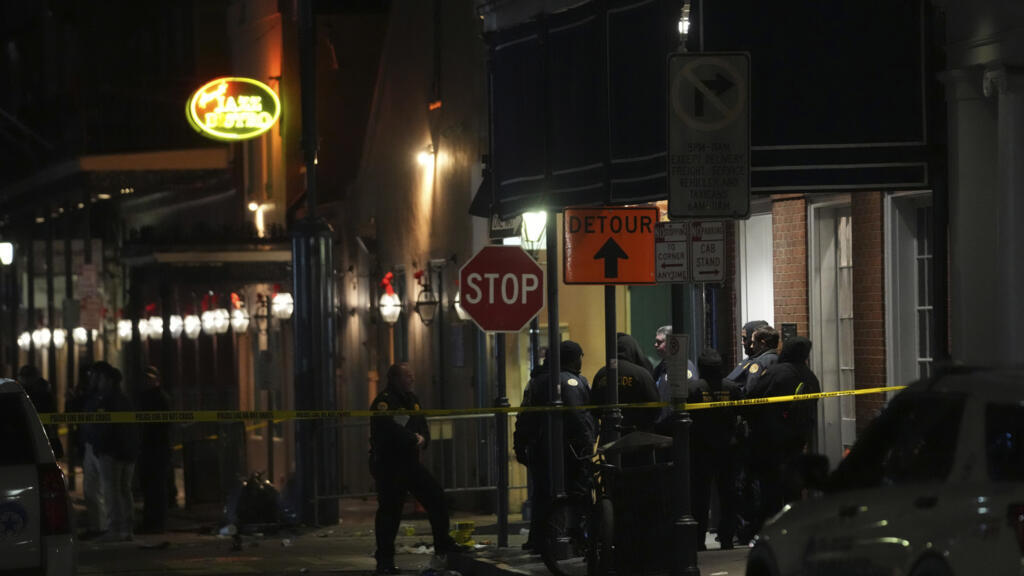 Truck ploughs into crowd in New Orleans in deadly ‘terrorist attack’