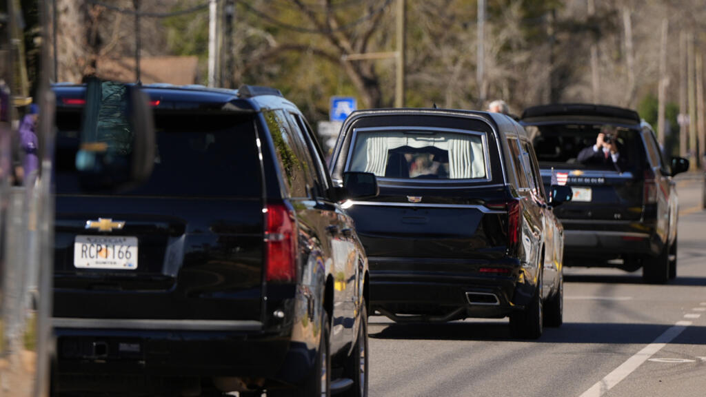 Former US president Carter's 6-day funeral gets under way in Georgia