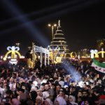 Throngs of Syrians celebrate new year in a Damascus freed from Assad