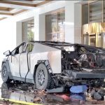 Tesla Cybertruck explodes outside Trump hotel in Las Vegas, killing one