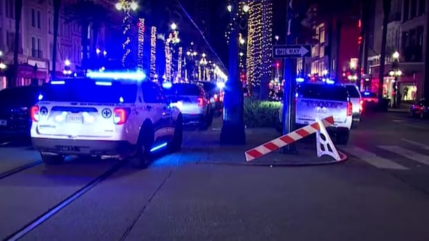 10 people reported killed after vehicle plowed into crowd in New Orleans