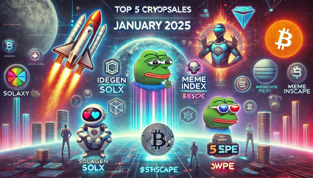 Top 5 Crypto Presales to Keep an Eye on in January 2025